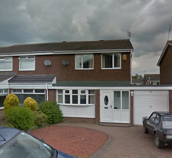 3 Bedroom Semi-Detached House To Rent In Abingdon Court, Kingston Park, Newcastle Upon Tyne, NE3