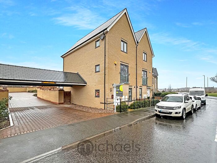 4 Bedroom Town House For Sale In Laurence Byrne Avenue, Stanway, Colchester, CO3