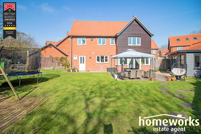 4 Bedroom Detached House For Sale In The Glebe, Hockering, Dereham, NR20