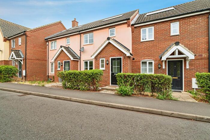 3 Bedroom Terraced House For Sale In Spencer Crescent, Diss, IP22