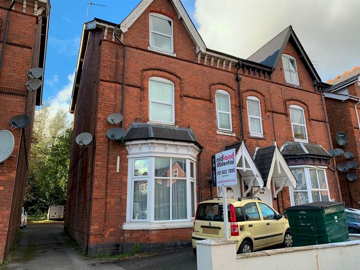1 Bedroom Flat To Rent In Gillott Road, Edgbaston, Birmingham, B16