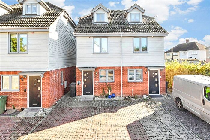 3 Bedroom Semi Detached House For Sale In Fir Tree Court, Coxheath, Maidstone, Kent, ME17