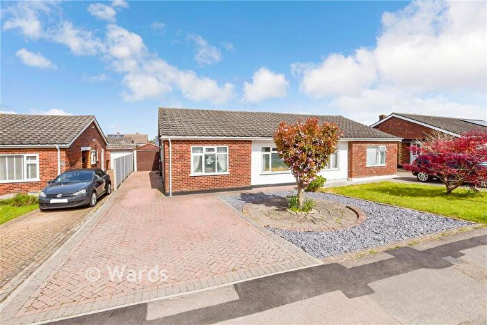 2 Bedroom Semi-Detached Bungalow For Sale In Park Way, Coxheath, Maidstone, Kent, ME17