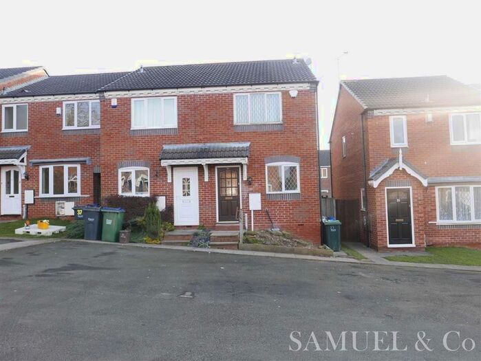 2 Bedroom End Of Terrace House To Rent In Mistletoe Drive, Walsall WS5