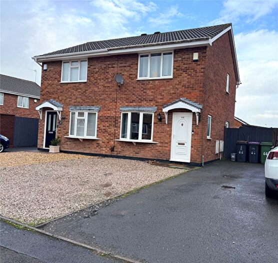 2 Bedroom Semi Detached House For Sale In Walker Crescent, St. Georges, Telford, Shropshire, TF2