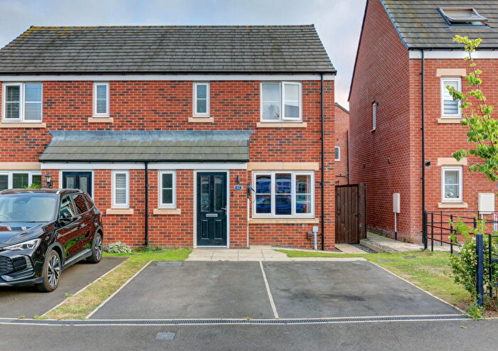 3 Bedroom Semi-Detached House For Sale In Fennel Way, Fairmoor Meadows, Morpeth, NE61