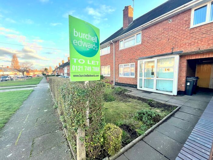 2 Bedroom Terraced House To Rent In Hall Hays Road, Birmingham B34