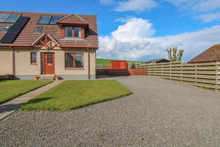 2 Bedroom Semi-Detached House For Sale In B Carnegie Place, Portmahomack, Tain, IV20