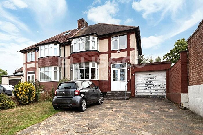 3 Bedroom Semi-Detached House For Sale In Gibbs Green, Edgware, Middlesex, HA8