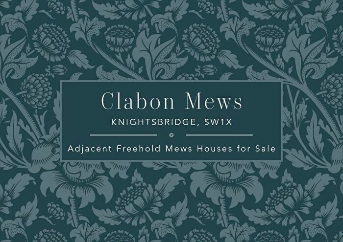 6 Bedroom Mews For Sale In Clabon Mews, Knightsbridge, SW1X