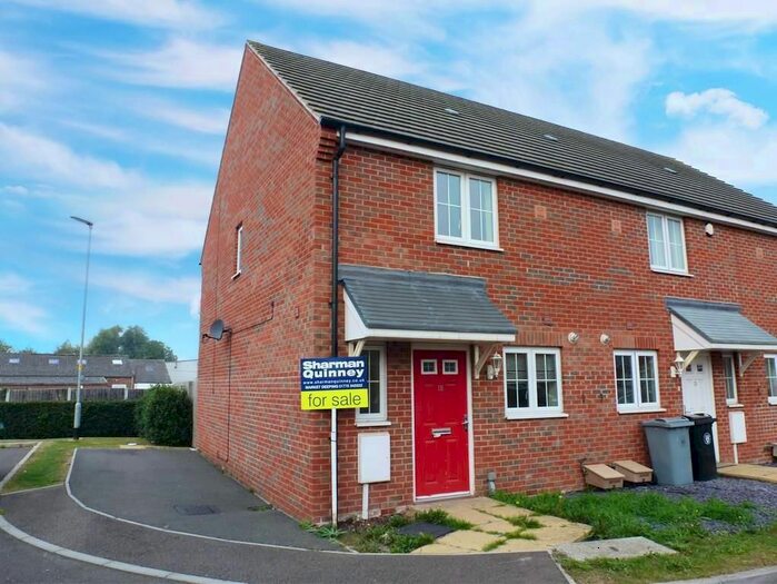 2 Bedroom Semi-Detached House To Rent In Darbyshire Close, Deeping St. James, Peterborough PE6