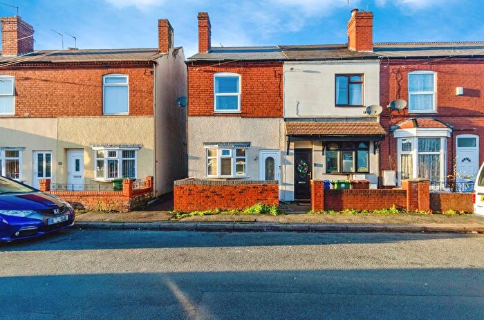 2 Bedroom End Of Terrace House For Sale In St. Johns Road, Cannock, Staffordshire, WS11