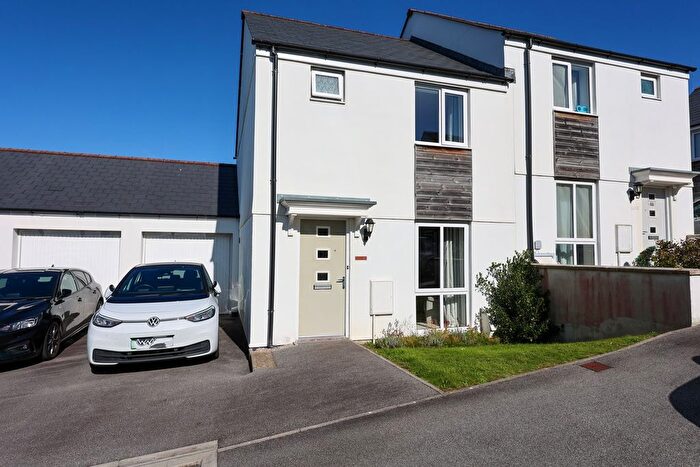 3 Bedroom Semi-detached House For Sale In Borlase Crescent, St Austell, PL25