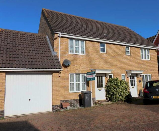 3 Bedroom Semi-Detached House To Rent In Emmerson Way, Hadleigh, Ipswich, Suffolk, IP7
