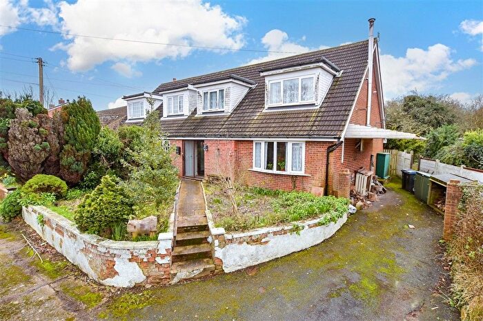 3 Bedroom Semi Detached Bungalow For Sale In Downs Road, East Studdal, Dover, Kent, CT15