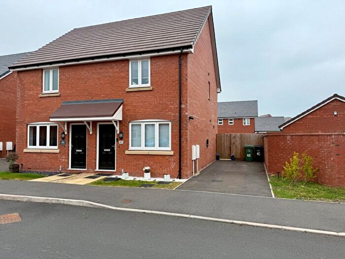 2 Bedroom Semi-Detached House For Sale In Hebridean Gardens, Kingstone, Hereford, HR2