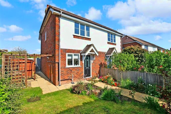 2 Bedroom Semi-Detached House For Sale In Ashford Road, High Halden, Ashford, Kent, TN26