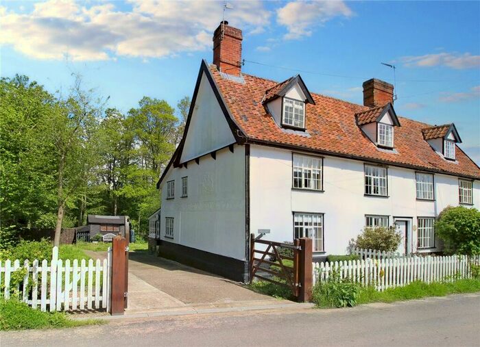 3 Bedroom End Of Terrace House For Sale In The Street, Huntingfield, Halesworth, Suffolk, IP19