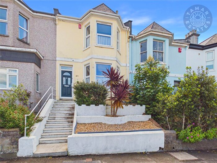 3 Bedroom Terraced House For Sale In St. Georges Terrace, Plymouth, Devon, PL2