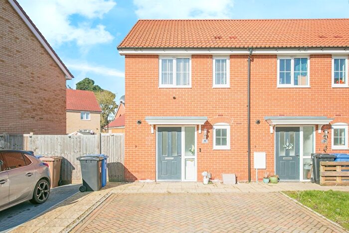 2 Bedroom End Of Terrace House For Sale In Gipping View Road, Sproughton, Ipswich, IP8
