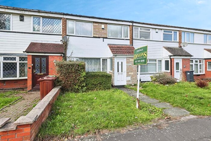 3 Bedroom Terraced House For Sale In Chester Close, Birmingham, West Midlands, B37