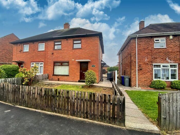 2 Bedroom Semi-Detached House To Rent In Bouverie Parade, Sneyd Green, Stoke-On-Trent, ST1