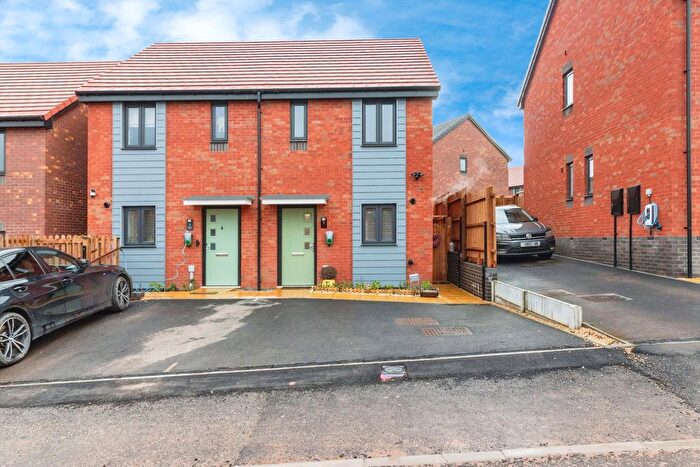 2 Bedroom Semi Detached House For Sale In Stokesay Lane, Stafford, Staffordshire, ST16