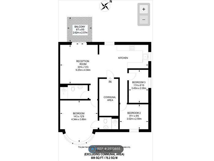 3 Bedroom Flat To Rent In Roehampton Vale, London, SW15