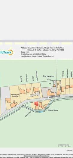 2 Bedroom Detached House For Sale In Chapel View, St. Marks Road, Holbeach, Spalding, Lincolnshire, PE12