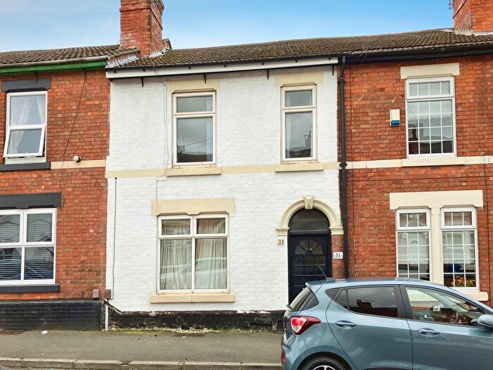 2 Bedroom Terraced House For Sale In Harcourt Street, Derby, Derbyshire, DE1