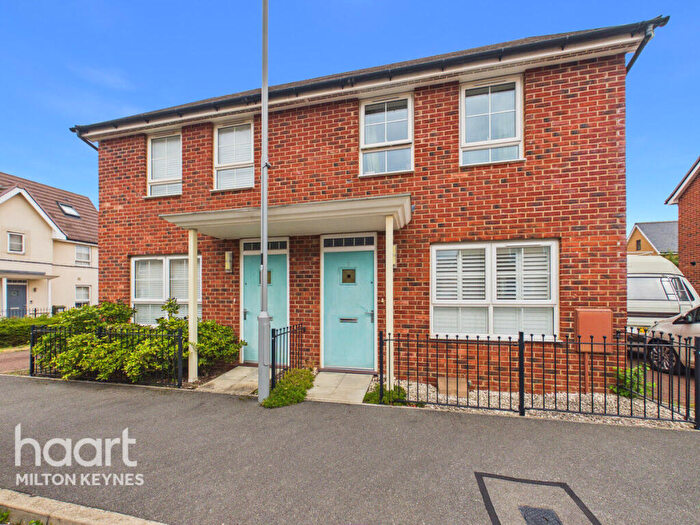 2 Bedroom Semi Detached House For Sale In Union Castle Row, Brooklands, MK10