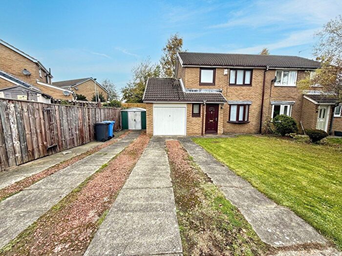 3 Bedroom Semi Detached House For Sale In Warkworth Drive, Pegswood, Morpeth, NE61