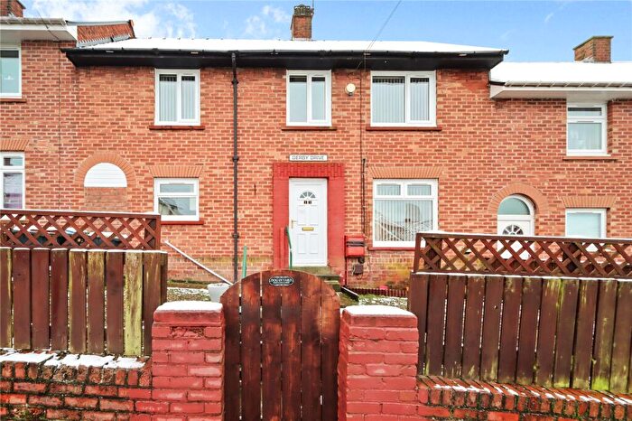 3 Bedroom Terraced House For Sale In Derby Drive, Moorside, Consett, Durham, DH8