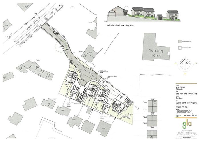 Land For Sale In Development Site At Former Tp Ulyett Landscaping, Main Street, Blidworth, NG21