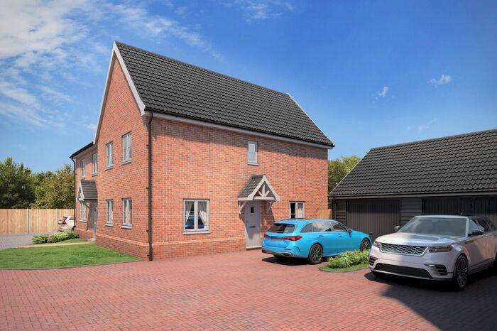 3 Bedroom Semi-Detached House For Sale In Plot Heath Meadow, The Heath, Tattingstone, IP9