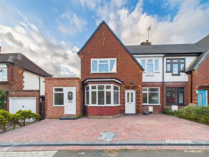 4 Bedroom Semi Detached House For Sale In Ledway Drive, Wembley, Middlesex, HA9