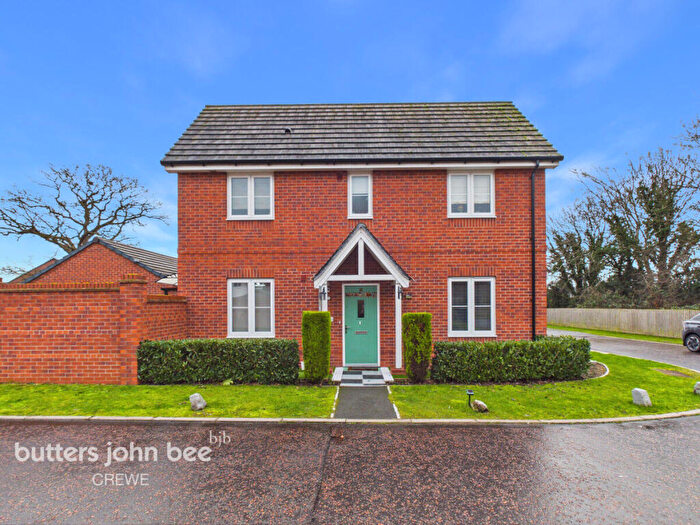 3 Bedroom Detached House For Sale In Marshall Close, Crewe, CW1