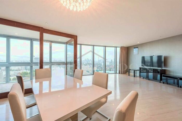 3 Bedroom Flat To Rent In The Tower, One St George Wharf, London, SW8
