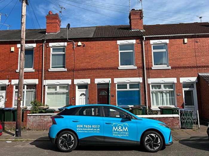 2 Bedroom Terraced House To Rent In Melbourne Road, Earlsdon, Coventry, CV5