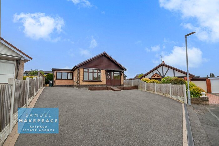 2 Bedroom Detached Bungalow For Sale In Elmwood Close, Church Lawton, Cheshire, ST7