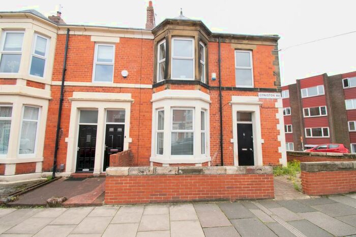 5 Bedroom Terraced House To Rent In Coniston Avenue, West Jesmond, Newcastle Upon Tyne, NE2
