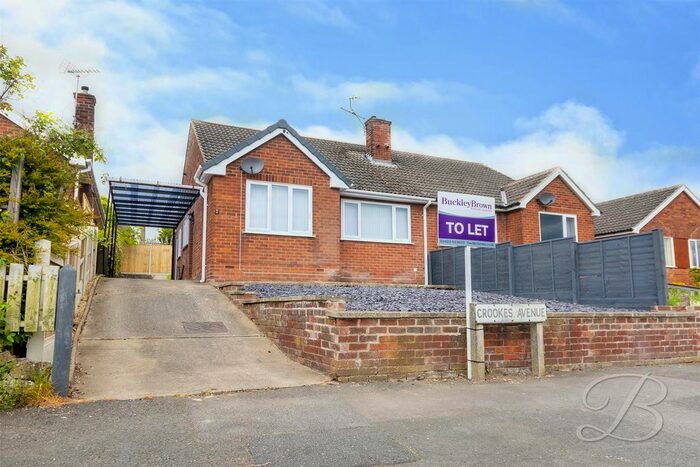 2 Bedroom Semi-Detached Bungalow To Rent In Crookes Avenue, Pleasley, Mansfield, NG19