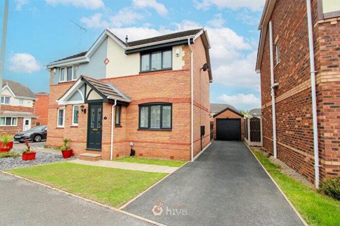 2 Bedroom Semi-Detached House For Sale In Castledine Court, Balby, Doncaster, DN4
