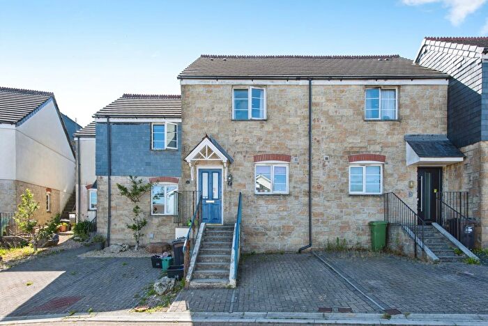 2 Bedroom Terraced House For Sale In Helena Court, Penwithick, St. Austell, Cornwall, PL26