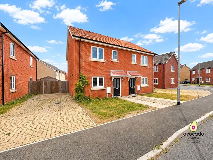 2 Bedroom Semi-Detached House For Sale In Rising Way, Martham, Great Yarmouth, Norfolk, NR29