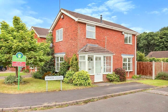 3 Bedroom Detached House To Rent In Anson Close, Wolverhampton, West Midlands, WV6
