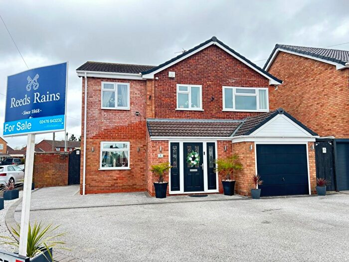 4 Bedroom Detached House For Sale In Milner Close, Bulkington, Bedworth, Warwickshire, CV12