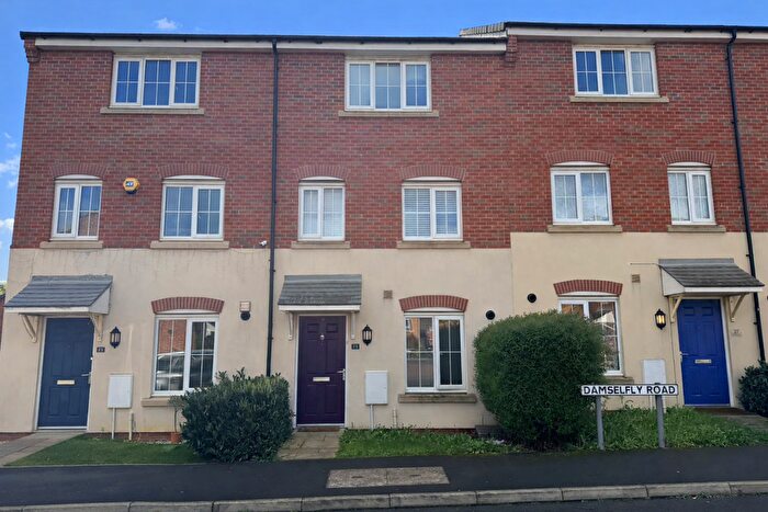 4 Bedroom Terraced House For Sale In Damselfly Road, Northampton, NN4
