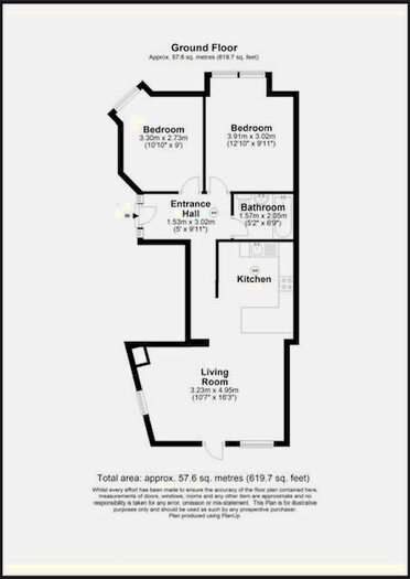 2 Bedroom Flat To Rent In Salisbury Road, London, E10