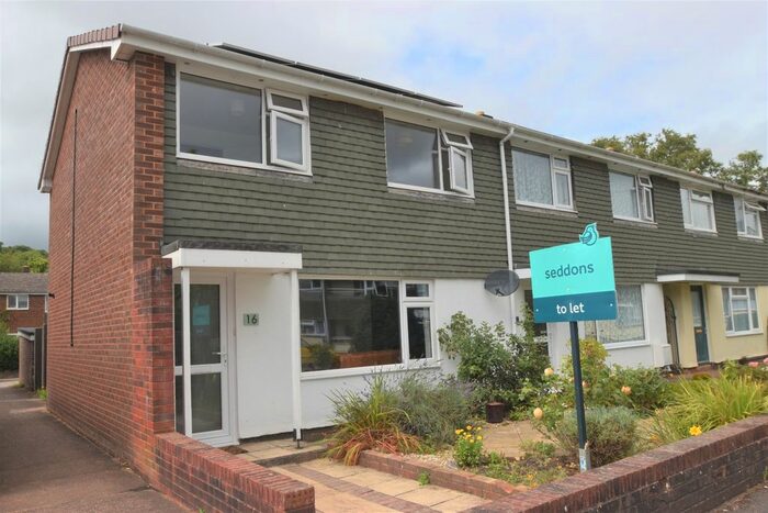 3 Bedroom Terraced House To Rent In Wingfield Close, Tiverton, Devon, EX16